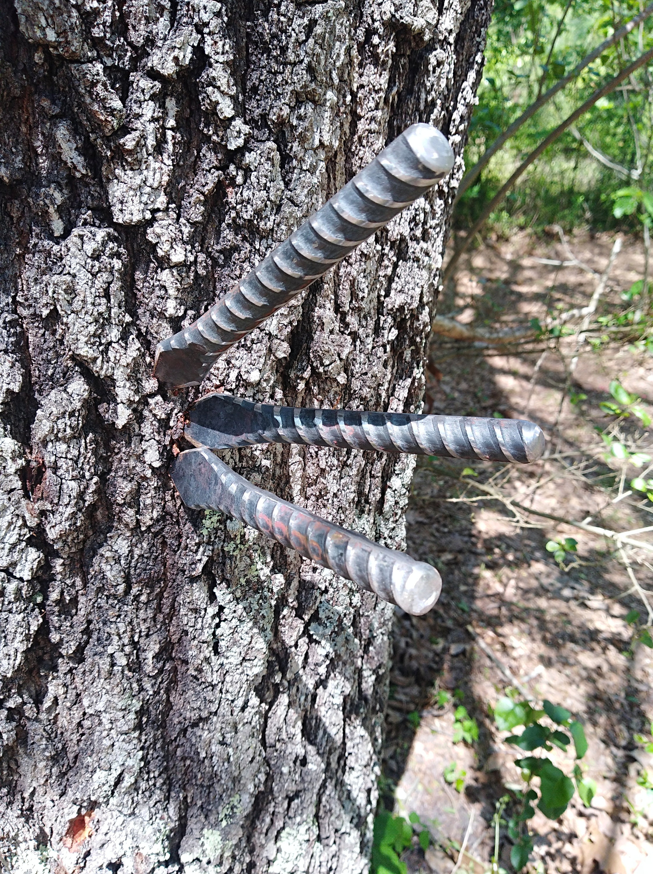 Rebar Throwing Spikes Etsy