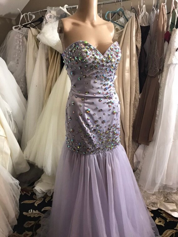 Gown dress Lilac Goddess