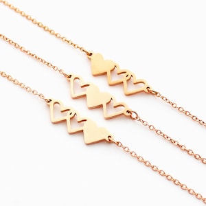 Mother Daughter,Sister Necklace / Bracelet,Best Friend Necklace & Bracelet For 3, Family Gift, Christmas Gift, Mother&#39;s Day Gift