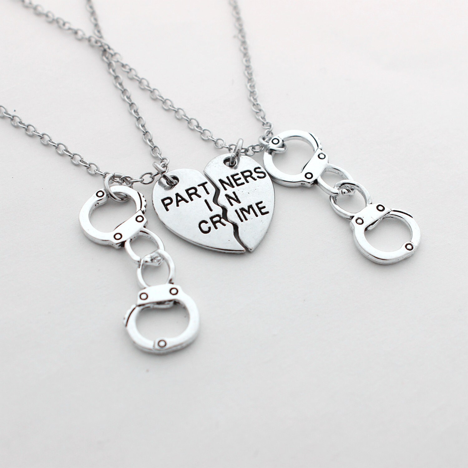 Partners in Crime Necklace Etsy Canada