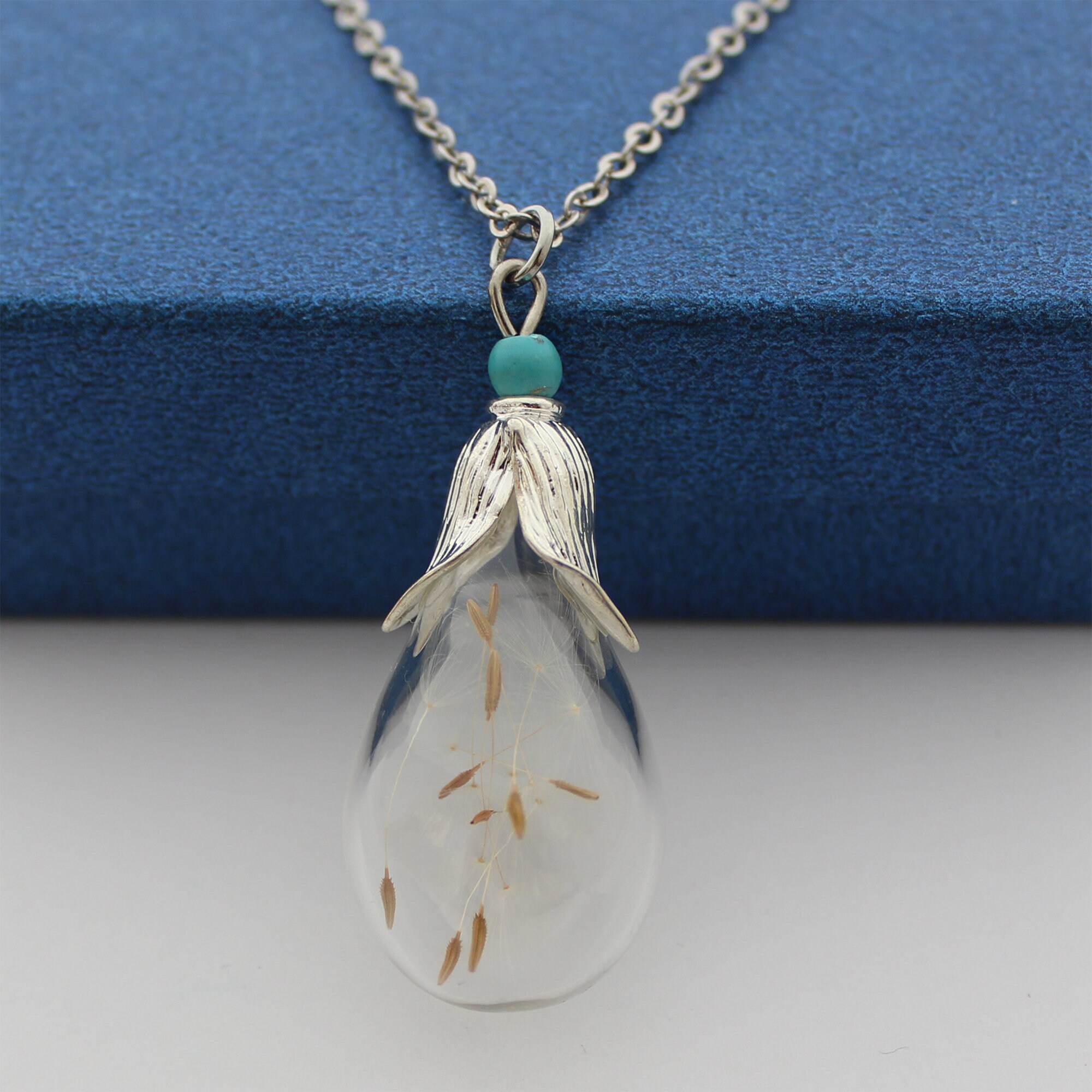 Real Dandelion Wish Golden Chain Necklace Make A Wish Real Etsy Real Dandelion Wish Golden Chain Necklace Make A Wish Real Etsy