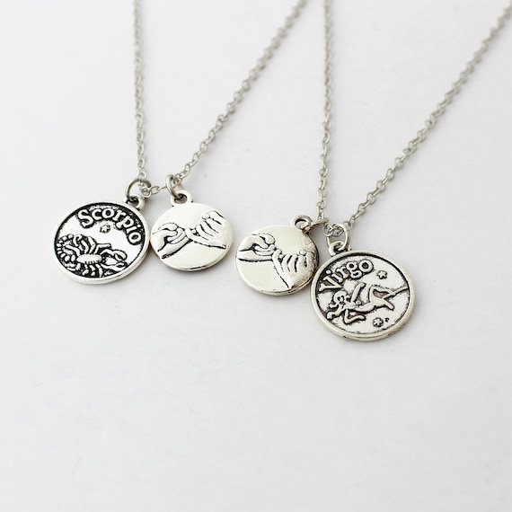 Etsy pinky promise necklace store
