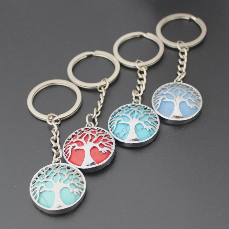 family-tree-keychain-family-birthstone-keychain-tree-of-life-etsy