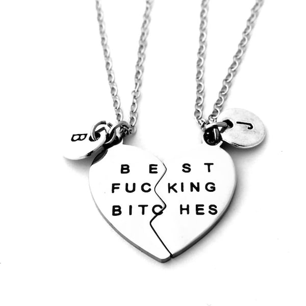 Best Bitches  Necklace Set,Best Bitches,  Best Friend, Friendship gifts, Necklace  Sister  Necklace Gifts for best friends,BFF gift,