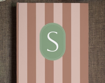 Personalized Journal Notebook | Custom Monogram Gift | Graduation Gift for Her & Him | Lined Writing Notebook | Unique Gift for Writers