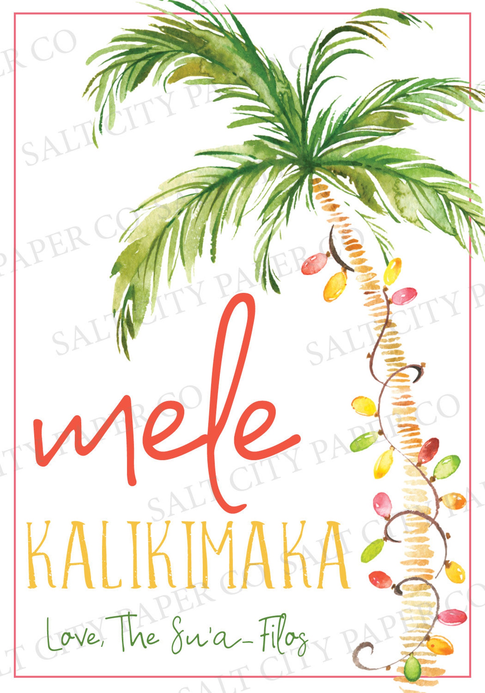 PRINTABLE Mele Kalikimaka Gift Tag Pineapple Neighbor Etsy PRINTABLE Mele Kalikimaka Gift Tag Pineapple Neighbor Etsy