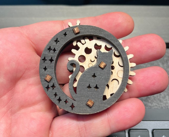 Lunar Kitty Fidget Toy