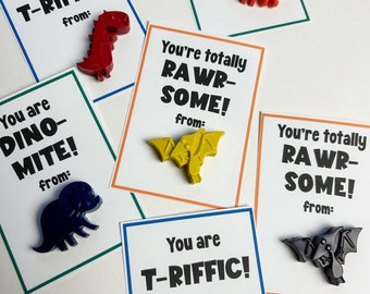 Dinosaurier Buntstift Valentinstag, Junge Valentinstag, Dino Valentinstag, Valentinstag Gefälligkeiten, Schule Valentinstag, Lehrer Valentinstag, Klasse Valentinstag, Junge Gunst