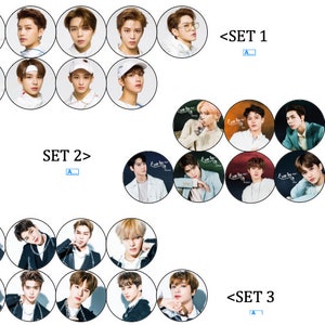 NCT 127 Pt.2 Eras Buttons (K-pop Buttons)