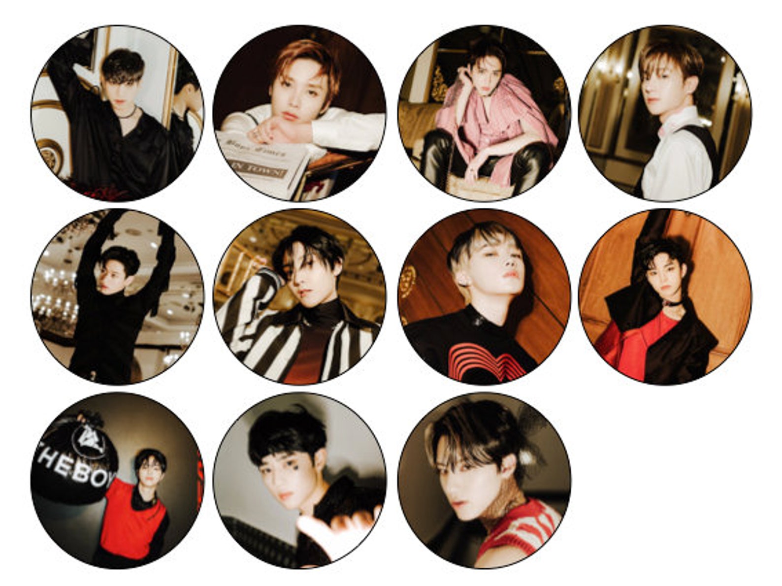 The Boyz Chase Buttons K-Pop Buttons | Etsy