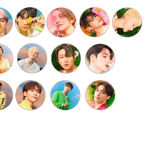 Seventeen Sector 17 Buttons (K-Pop Buttons)