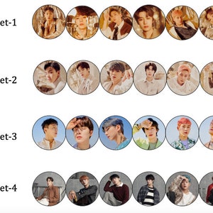 MX Pt.1 Era Buttons (K-Pop Buttons)