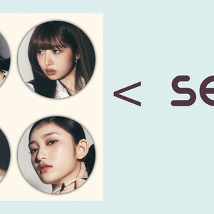 The 1st Album Buttons IV3 (K-Pop Buttons)