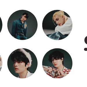 Maxident Buttons (Kpop Buttons) SKZ