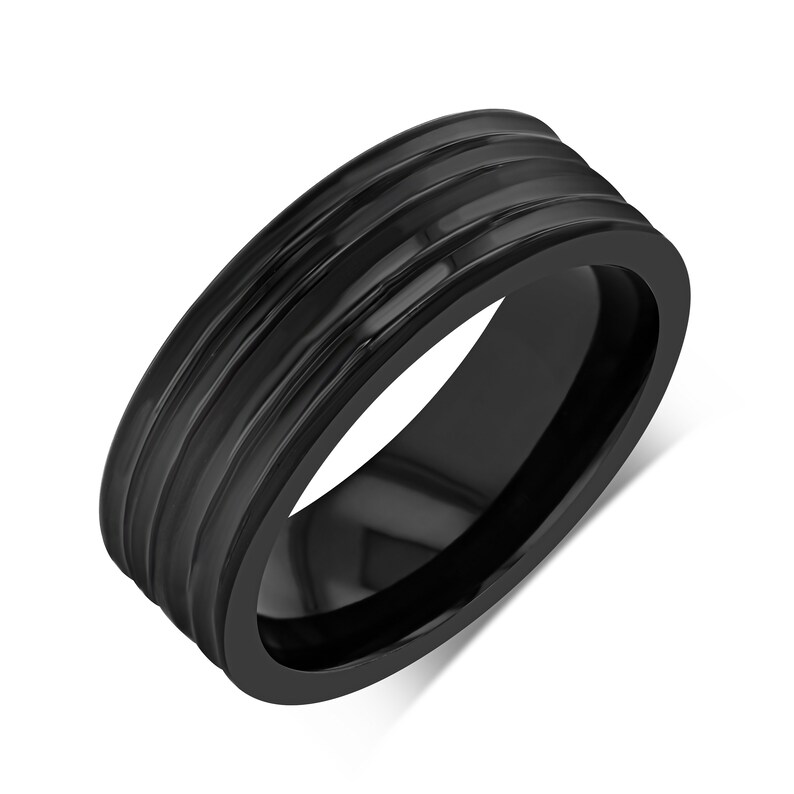Black Tungsten Wedding Band Tungsten Wedding Band Ring Wedding Band Black Ring 8mm Mens Wedding Band Man Black Wedding Band Tungsten Band