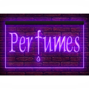 Parfums Open Store Shop Leuchtreklame Dekor Leuchte Leuchtreklame