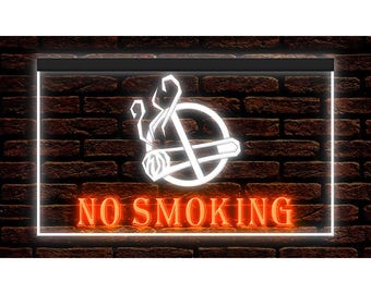 買取 店舗 『NO SMOKING』ネオンサイン NEON SIGN ネオンライト ギフト 