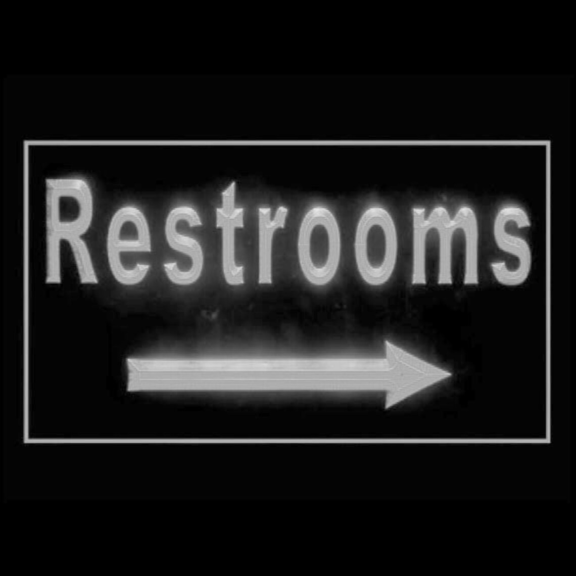 120169 Restrooms Washroom Toilet for Restaurant Cafe Shop Bar Etsy UK