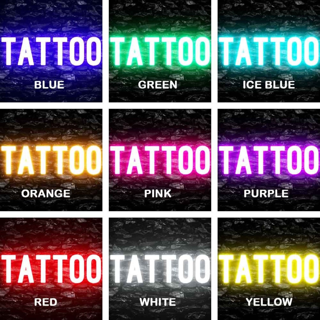 8X0018 タトゥー ピアス ビューティー サロン ショップ 装飾