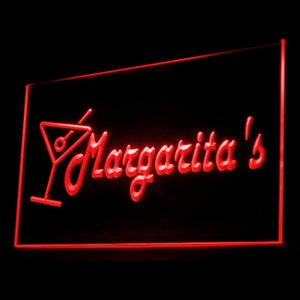 170027 マルガリータ カクテル バー パブ ビール ホーム デコレーション ディスプレイ LED ナイトライト ネオンサイン