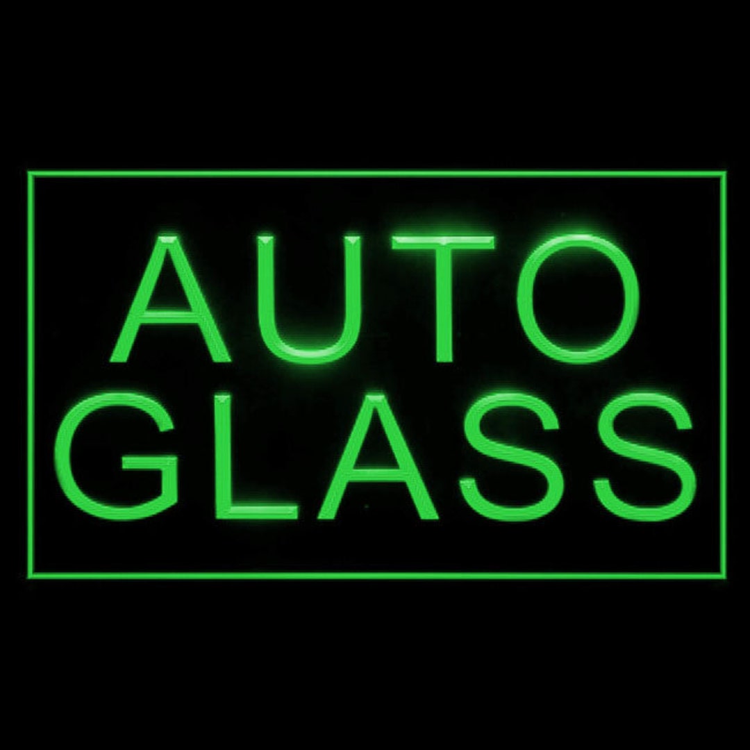 190039 Auto Glass Parts Windshield Shop Store Center Decor Display LED