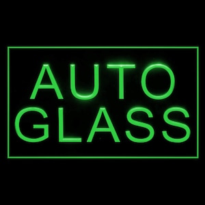 190039 Auto Glass Parts Windshield Shop Store Center Decor Display LED Light Neon Sign