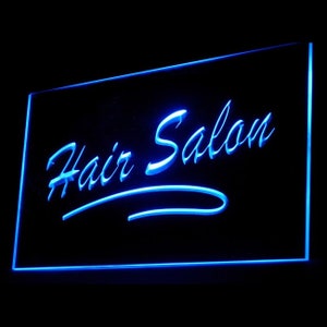 160053 Hair Salon Styling Beauty Shop Home Decor Open Display LED Night Light Neon Sign