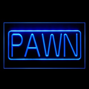 190038 PAWN Shop Store Center Decor Display LED Light Neon Sign imagem 2