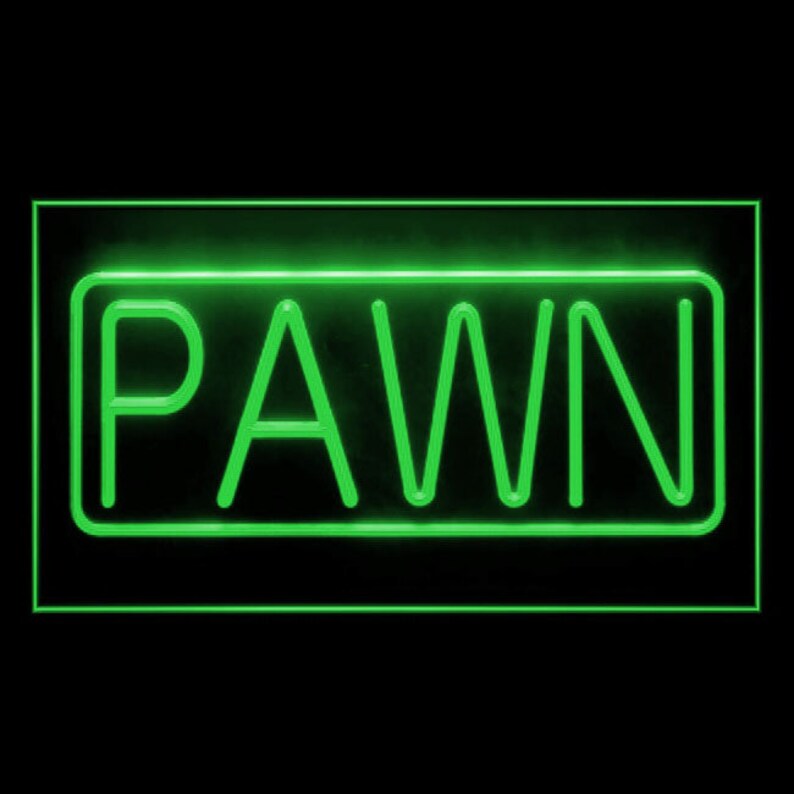 190038 PAWN Shop Store Center Decor Display LED Light Neon Sign imagem 3