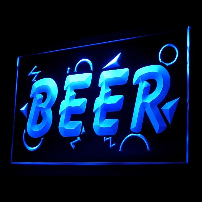 170016 BEER Bar Pub Club Cafe Shop OPEN Home Decor Display LED Night Light Neon Sign