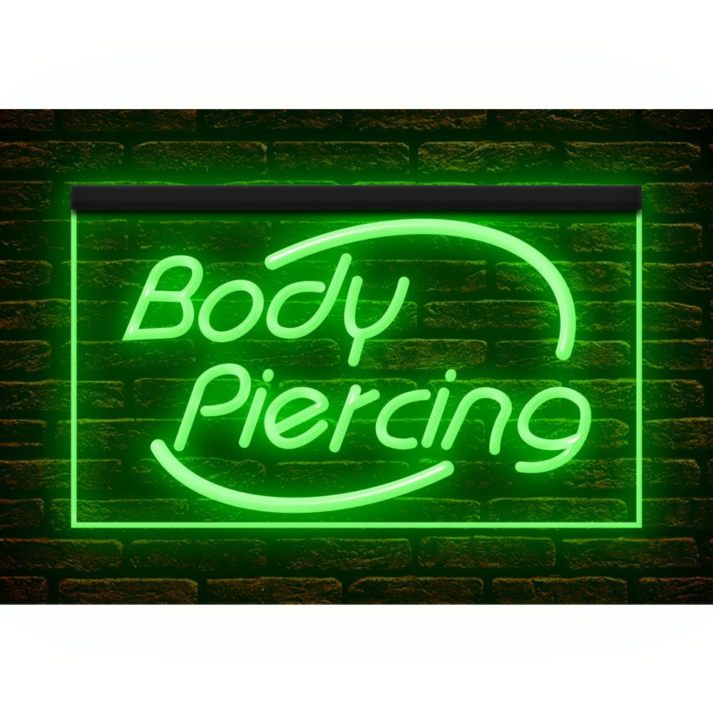 【公式】 100018 Body LED Display Open Studio Shop Tattoo Piercing 看板用照明