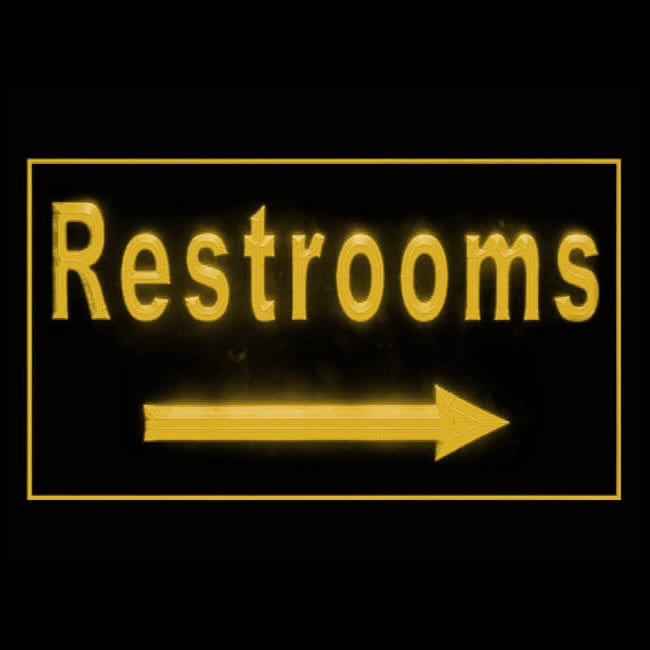 120169 Restrooms Washroom Toilet for Restaurant Cafe Shop Bar Etsy UK