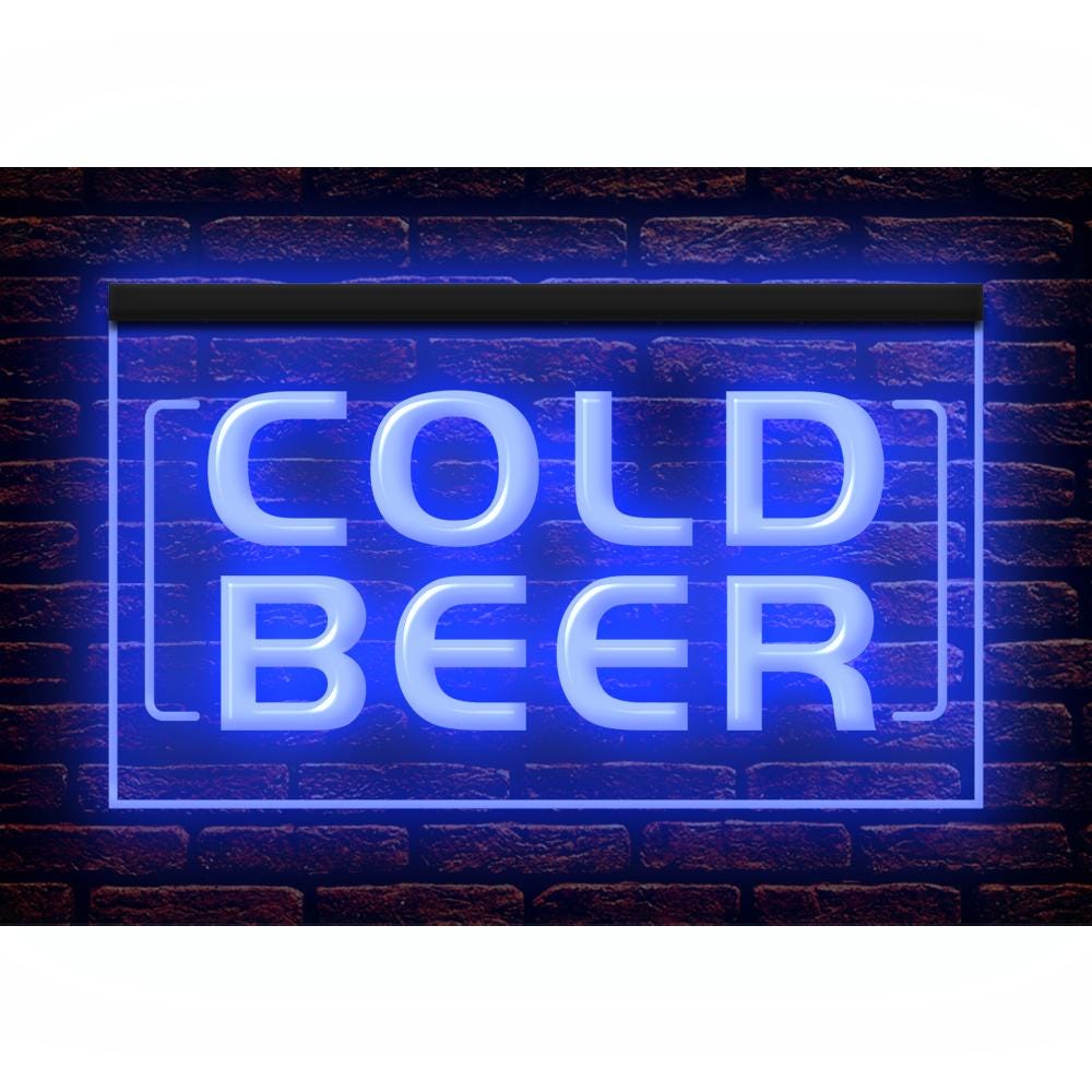 170023 Cold Beer Bar Pub Club Shop Store OPEN Home Decor Display LED Night Light Neon Sign