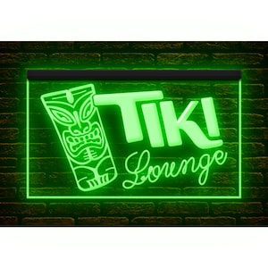 170079 Tiki Lounge Bar Cocktail Pub Otwarty wystrój domu Wyświetlacz LED Światło Neon Znak