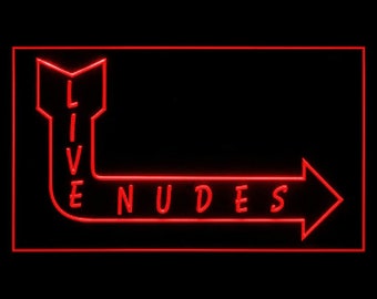 Live Nudes Neon Sign - Etsy