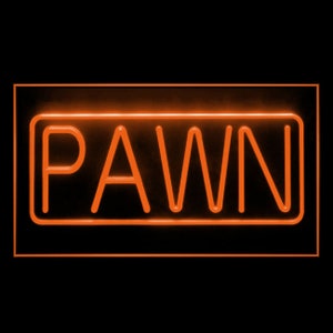 190038 PAWN Shop Store Center Decor Display LED Light Neon Sign imagem 1