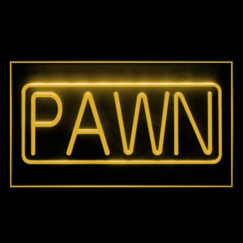 190038 PAWN Shop Store Center Decor Display LED Light Neon Sign imagem 7