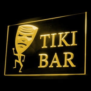 170043 Tiki Bar Pub Club Home Decor Display LED Night Light Neon Sign