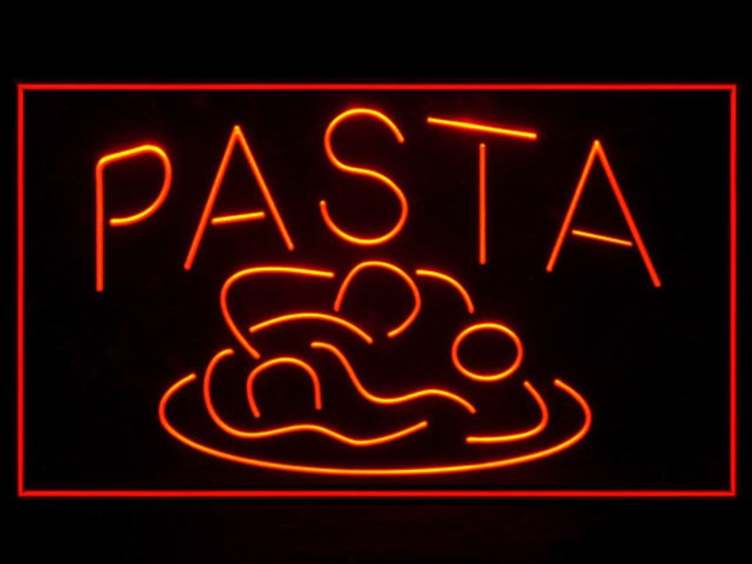 110093 Pasta Pizza Cafe Restaurant Shop Decor Display LED Etsy