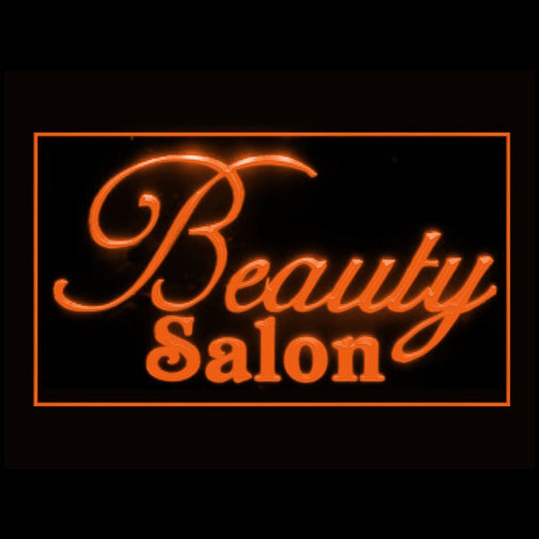 160131 Beauty Salon Shop Home Decor Display LED Night Light Neon Sign ...