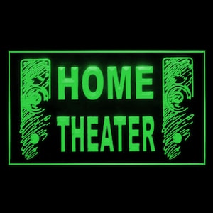170092 Home Theater Speaker Hi Fi Audio Studio Decor Display LED Light Neon Sign