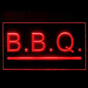 110086 Griglie per barbecue Bar Barbecue Caffetteria Ristorante Negozio Open Decor Display Insegna al neon con luce a LED