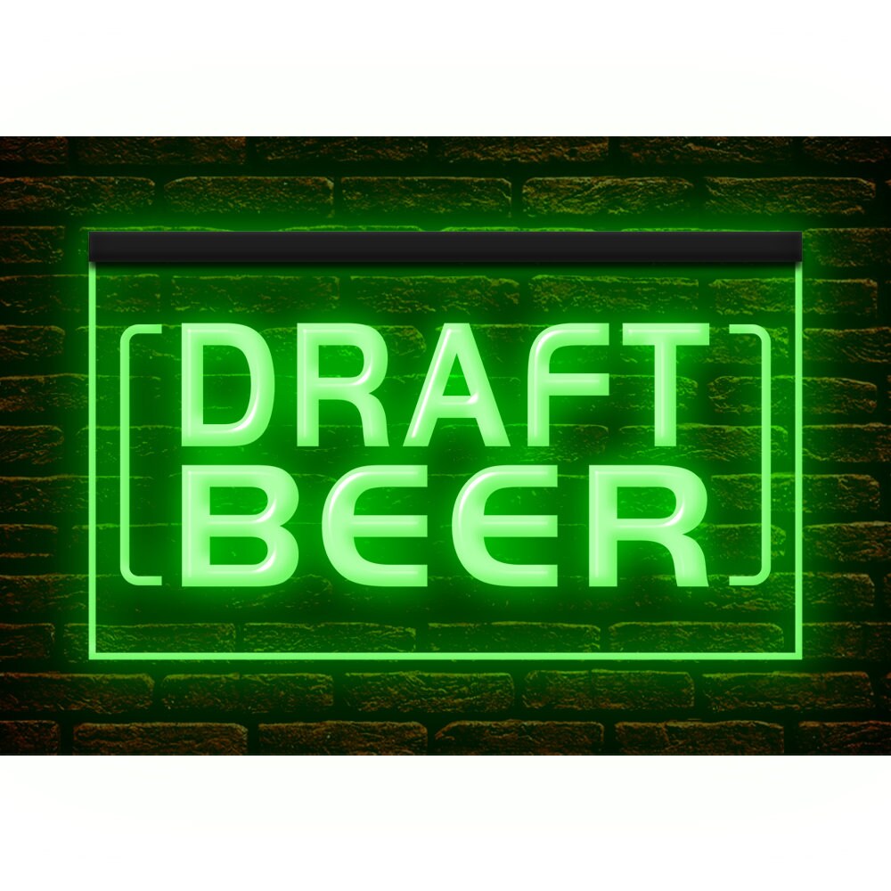 170026 Draft Beer Bar Pub Home Decor Open Display LED Night Light