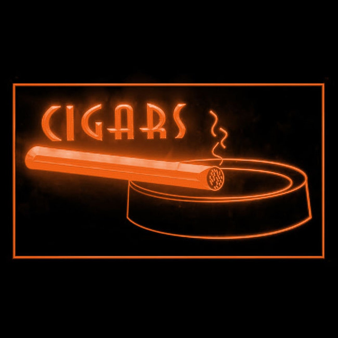 200054 Cigars Shop Club Store Decor Display LED Light Neon Sign - Etsy