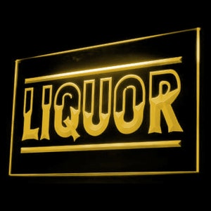 170004 OPEN LIQUOR ワインショップ バー パブ ストア ホーム デコレーション ディスプレイ LED ナイトライト ネオンサイン
