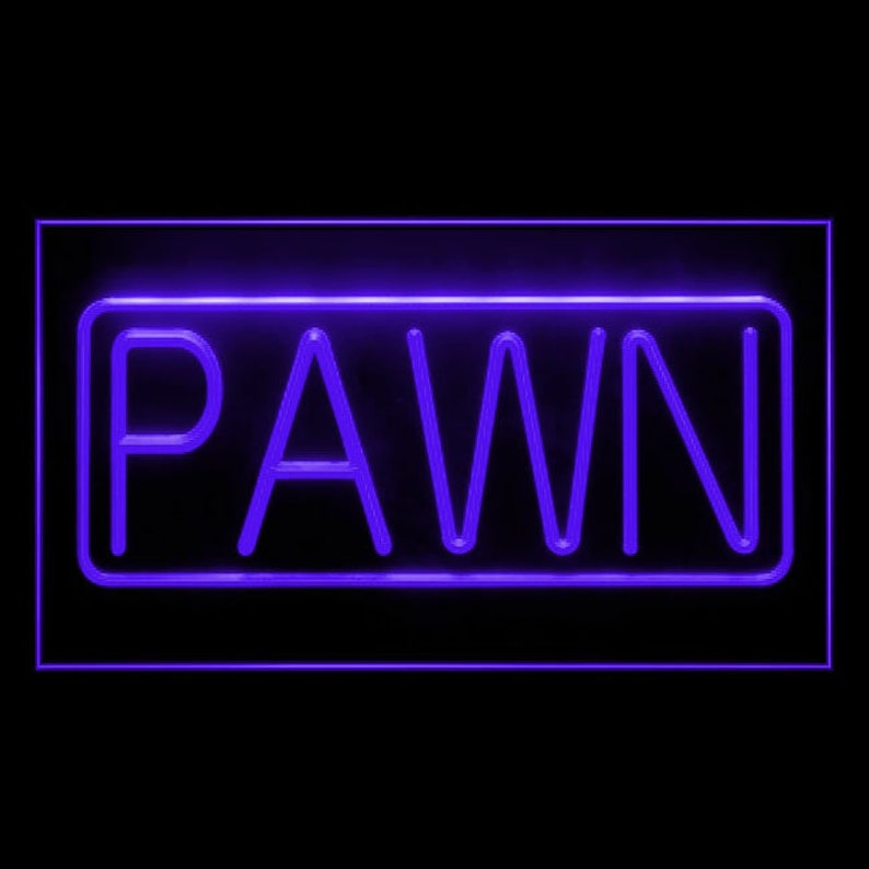 190038 PAWN Shop Store Center Decor Display LED Light Neon Sign image 4