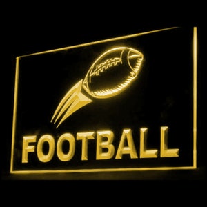 230011 Football Soccer Sports Shop Center Store Decor Display LED Light Neon Sign