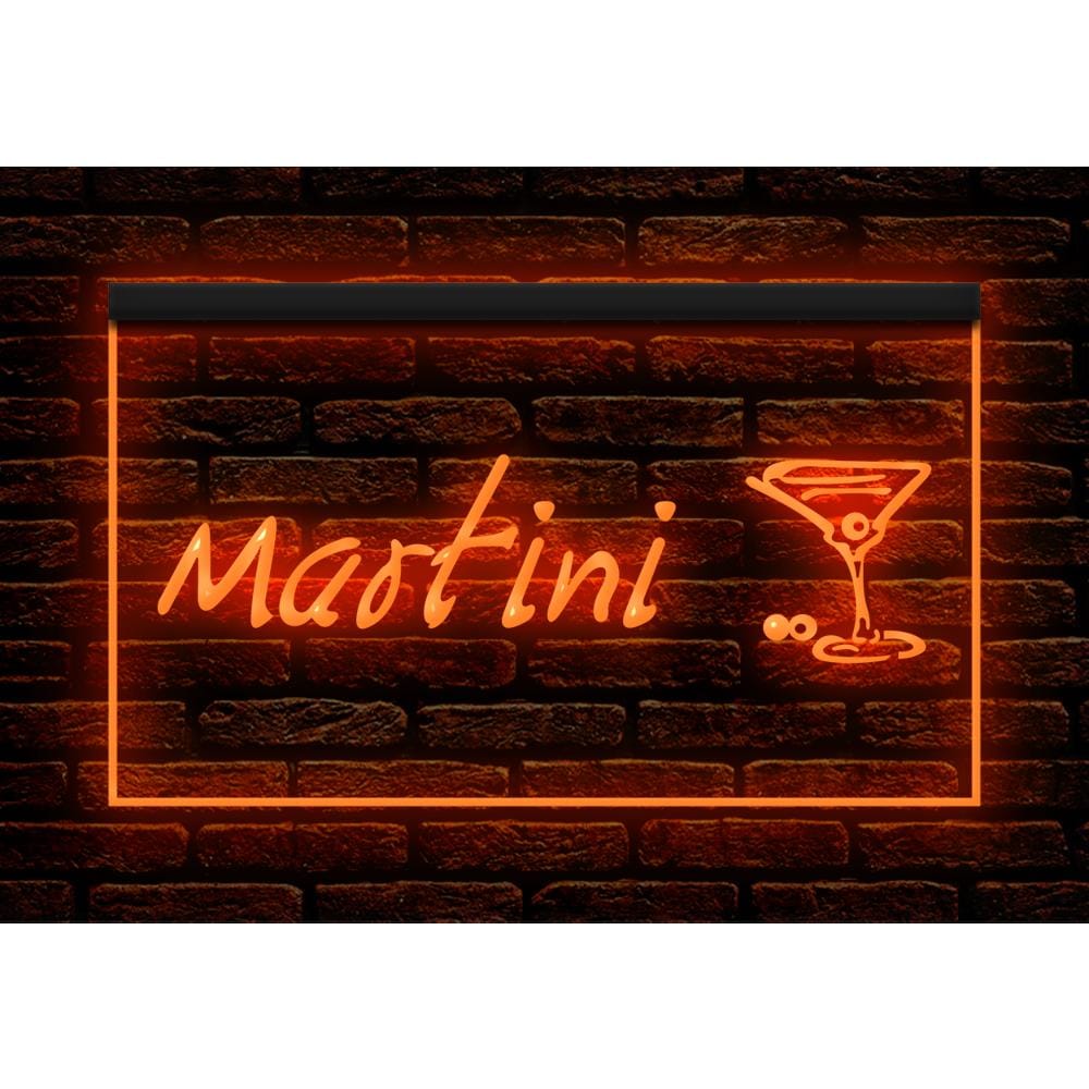 MARTINI ロゴ LED サインマルティーニ 電光 電飾 看板 マルティーニ 