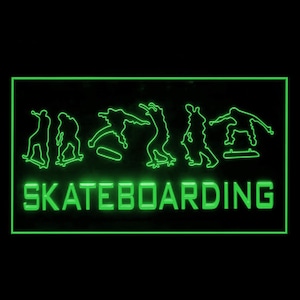 230023 Skateboarden Sport Spel Winkelcentrum Winkeldecoratie Display LED-lichtneonbord