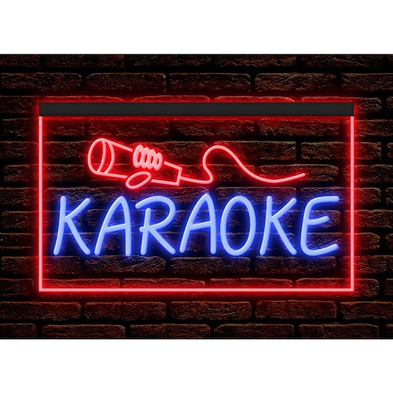 Cartello Divertente 'Karaoke Singer In Sessione' | Insegna In Plastica 50x33 Cm Per Interni/esterni, Made In USA - 3